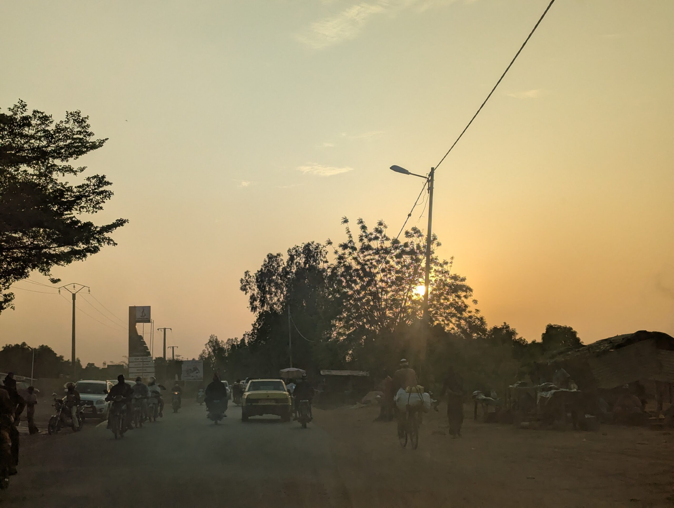 In der Hauptstadt Bamako ist die Lage weniger kritisch 