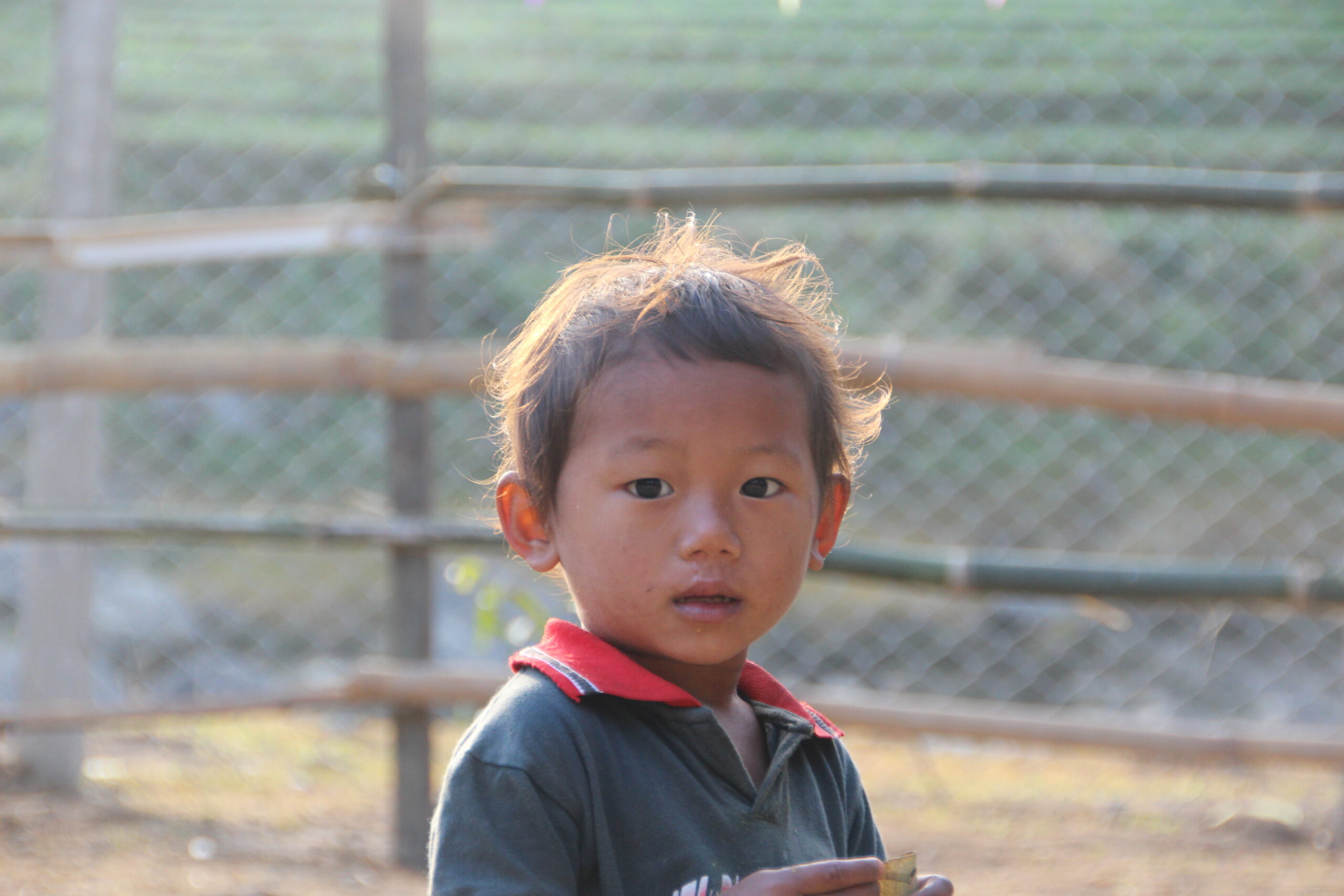 Junge in Nepal 