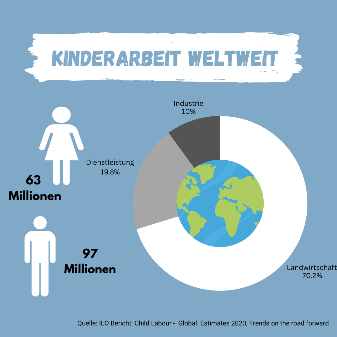 Kinderarbeit Zahlen weltweit