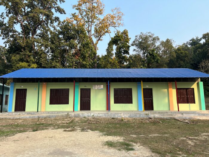 Schulgebäude in Karangakhola